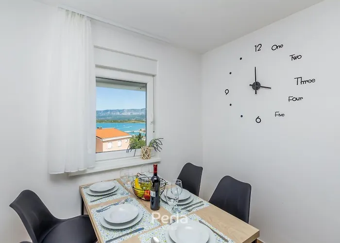 Capri With Heated Pool And Sea View On Krk Island Penzion
