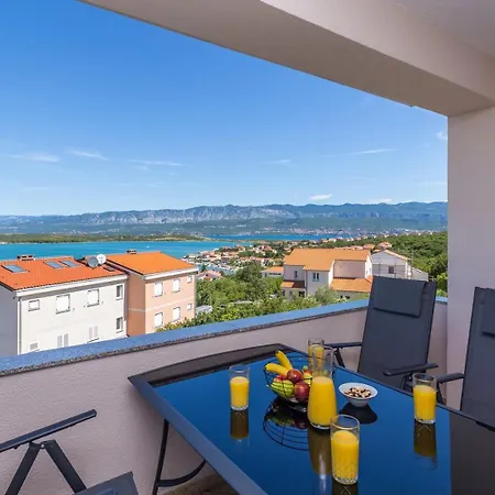 Capri With Heated Pool And Sea View On Krk Island