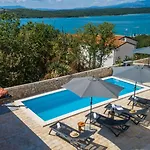 Capri With Heated Pool And Sea View On Krk Island
