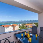 Capri With Heated Pool And Sea View On Krk Island Πανσιόν 4*