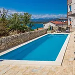 Capri With Heated Pool And Sea View On Krk Island Klimno