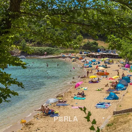 Konukevi Capri With Heated Pool And Sea View On Krk Island